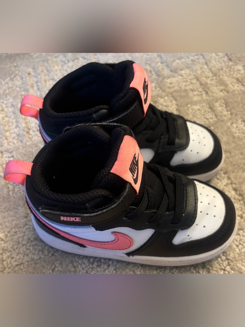 Nike Court Borough Mid 2 Sneakers (Toddler 8C) - Picture 3 of 8